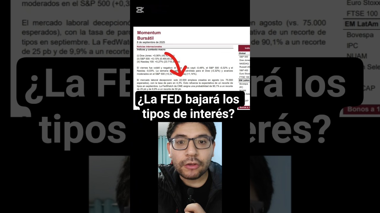 &iquest;La FED bajar&aacute; los tipos de inter&eacute;s?