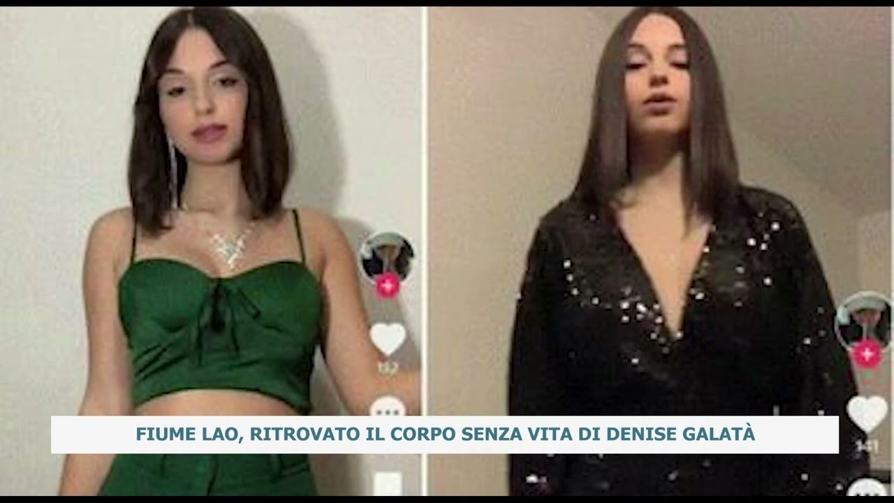 FIUME LAO, RITROVATO IL CORPO SENZA VITA DI DENISE GALATÀ