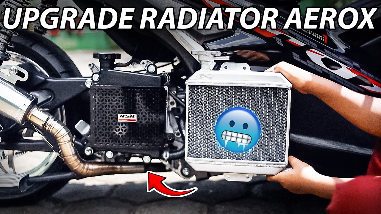 TAMPILAN MAKIN PADET❗Ganti Radiator BPro - Project Aerox EP 14