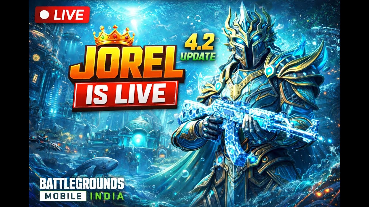 GENIE UPDATE| LETS PLAY🌟 | BGMI Live @ JOREL IS LIVE 🔥#bgmi #bgmilive #bgmiindia #conqueror