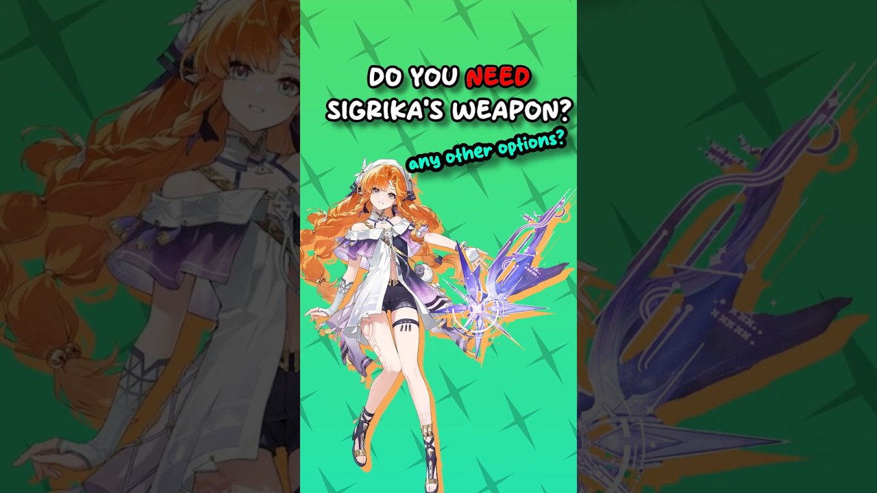Do you NEED Sigrika's weapon? Alternative options! ✨|| Wuthering Waves 3.2