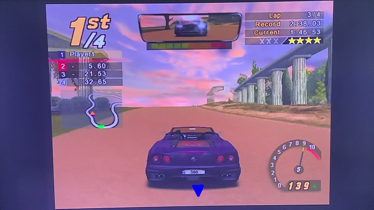 NFS Hot Pursuit 2 - Ferrari 360 Spider Hot Pursuit @ Ancient Ruins II 1
