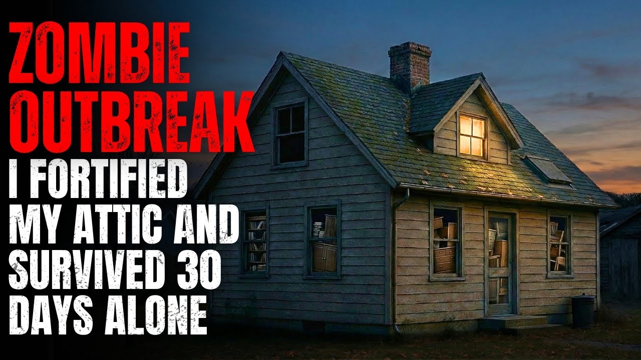 ZOMBIE OUTBREAK: I Barricaded My Attic and Survived 30 Days Alone | Creepypasta