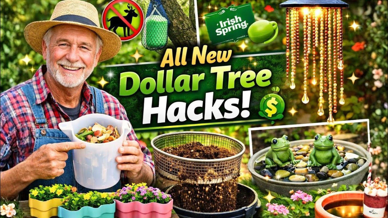 Новые лайфхаки от Dollar Tree, которые вас шокируют! (2026) Садоводство вне времени!