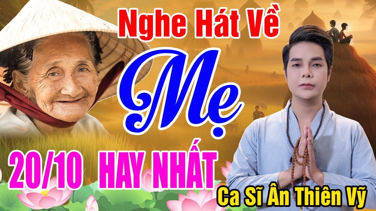 Hát Về Mẹ Hay Nhất 20/10 #LK CHO TÔI VIẾT VỀ MẸ, NHỚ MẸ - CA SĨ ÂN THIÊN VỸ #Tuôn Trào Nước Khi Nghe