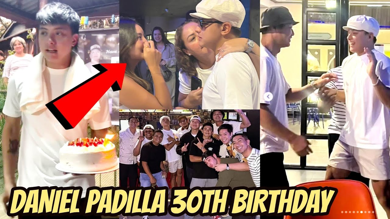Daniel Padilla 30th Birthday may ESPESYAL ng BUMISITA NAIYAK sa SORPRESA ng PAMILYA at mga KAIBIGAN