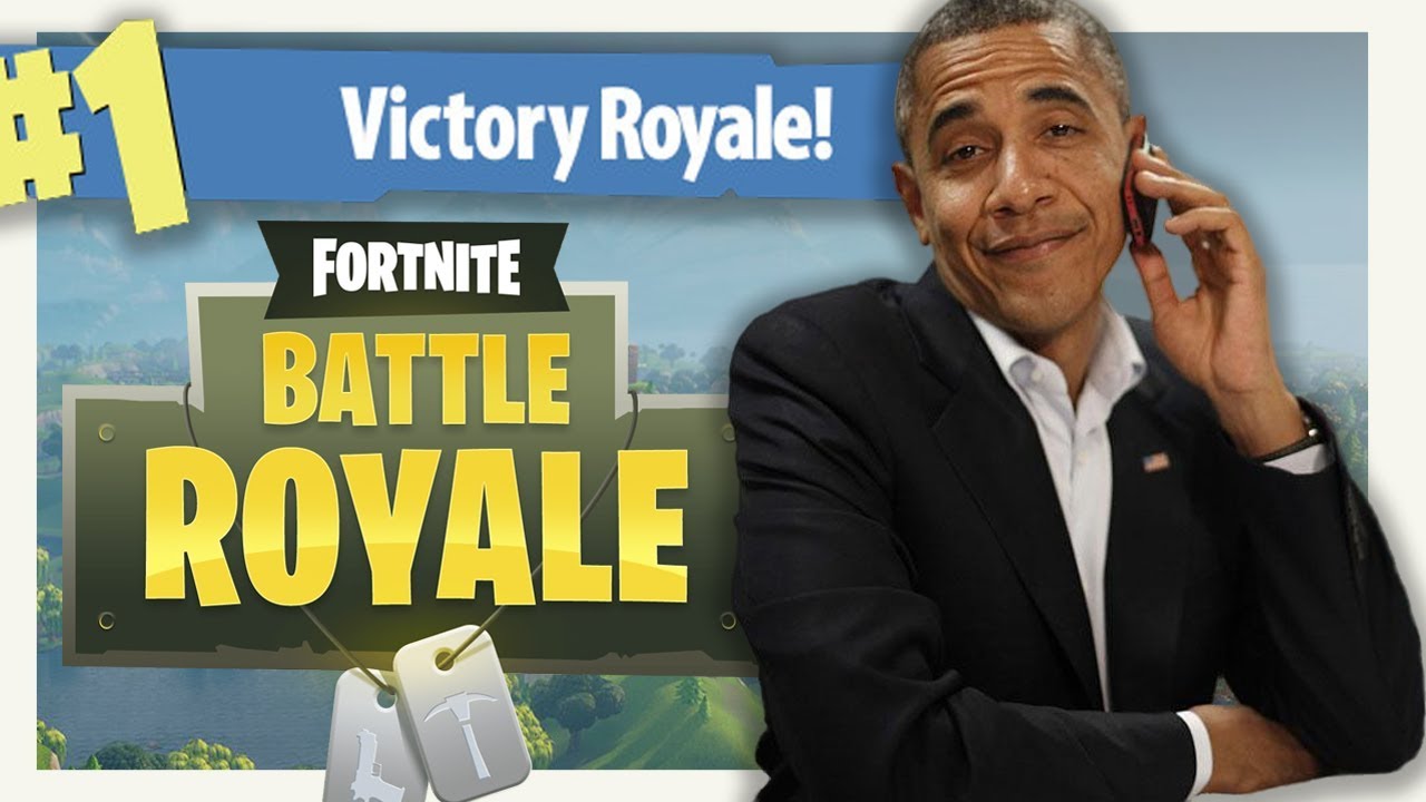 WINNING In Fortnite With Barack Obama