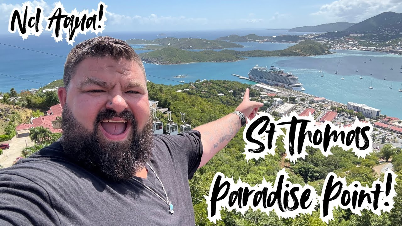 📍Exploring St. Thomas USVI | Cable Car to Paradise Point + Rare Payless Find!