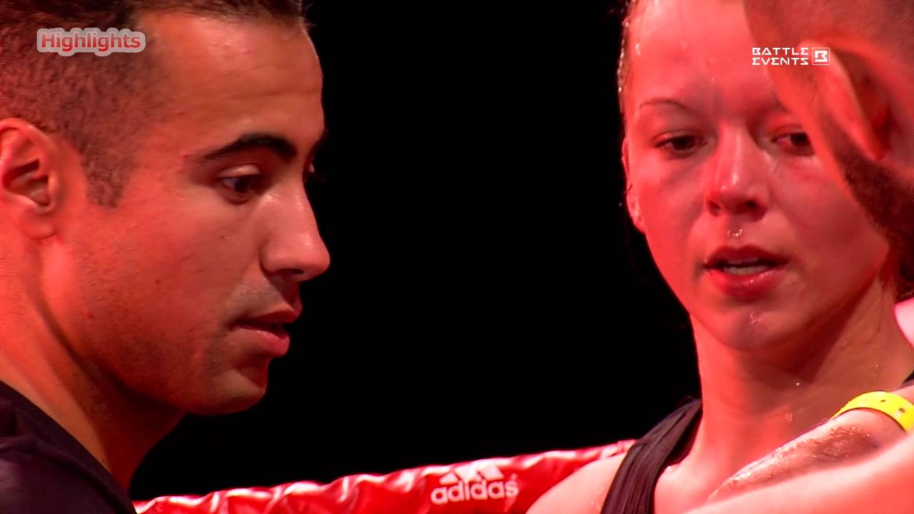 Semaja van Vaneveld vs Manon Bakker  @battle events arnhem 24-09-2016
