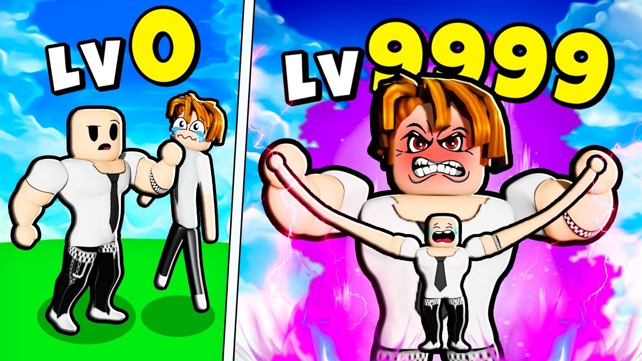 SOFRI BULLYING NA ESCOLA ENTÃO TREINEI PARA FICAR MUITO FORTE (Roblox School Lifting Simulator)