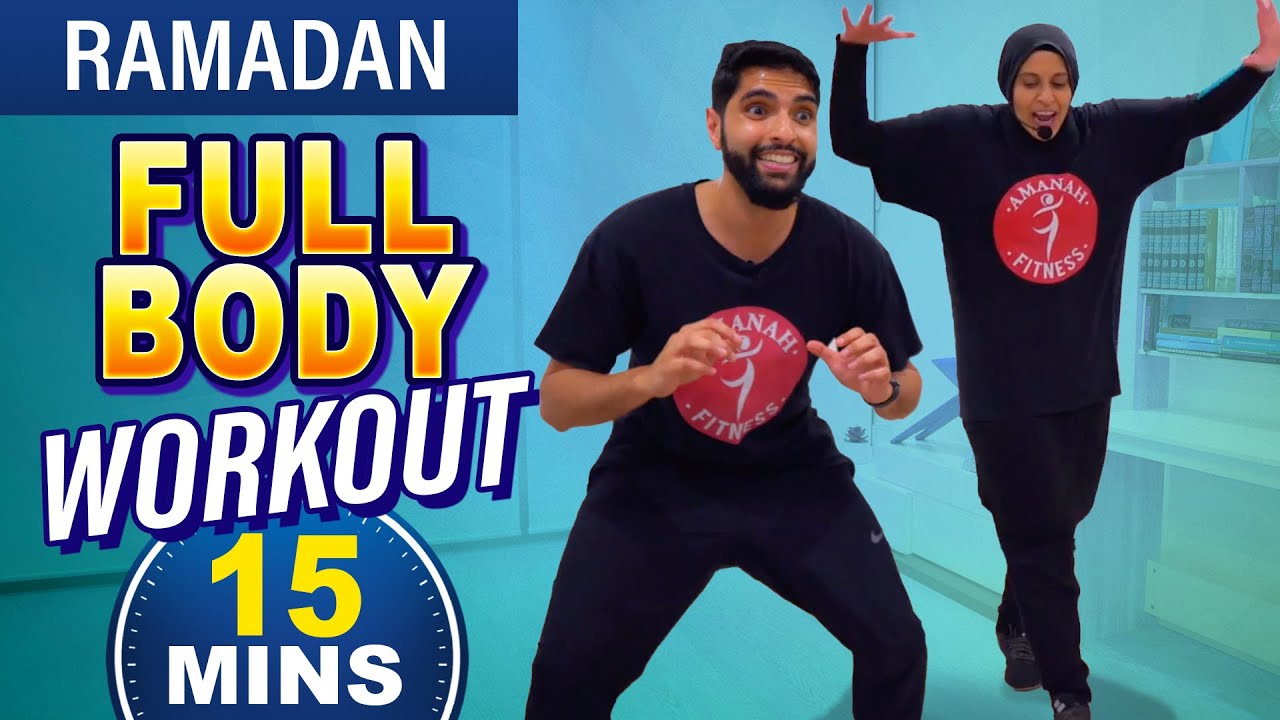 15-Minute Full Body Ramadan Workout! 🌙 (Fun Modest Fitness for Muslim Families)