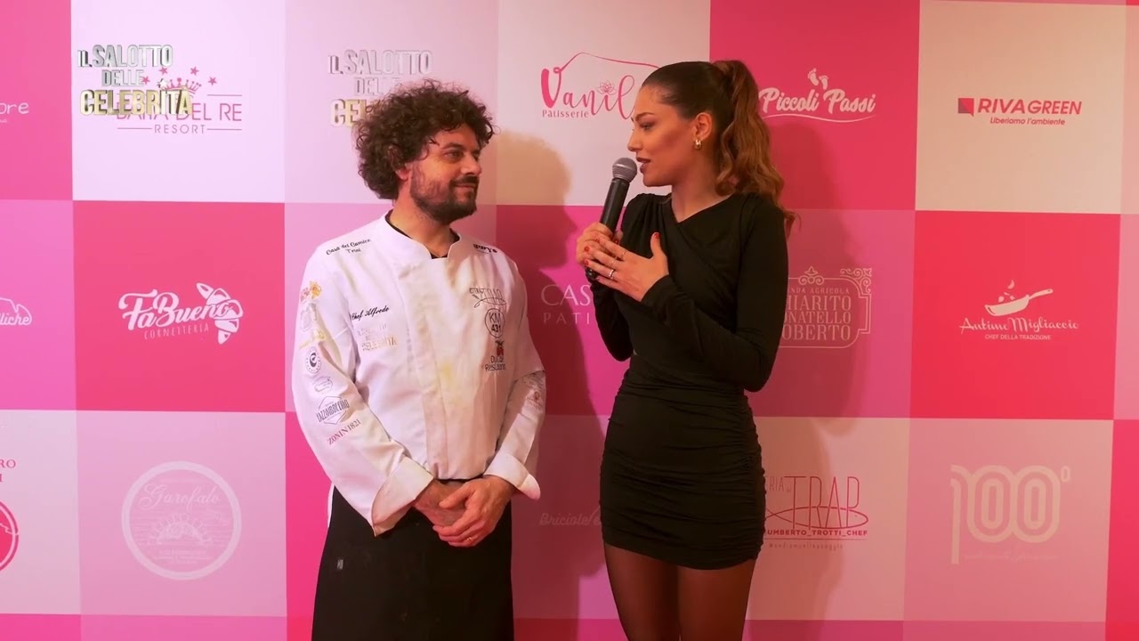 Intervista a Faccia di Cacio | Chef - Il Salotto delle Celebrità - Festival di Sanremo 2024