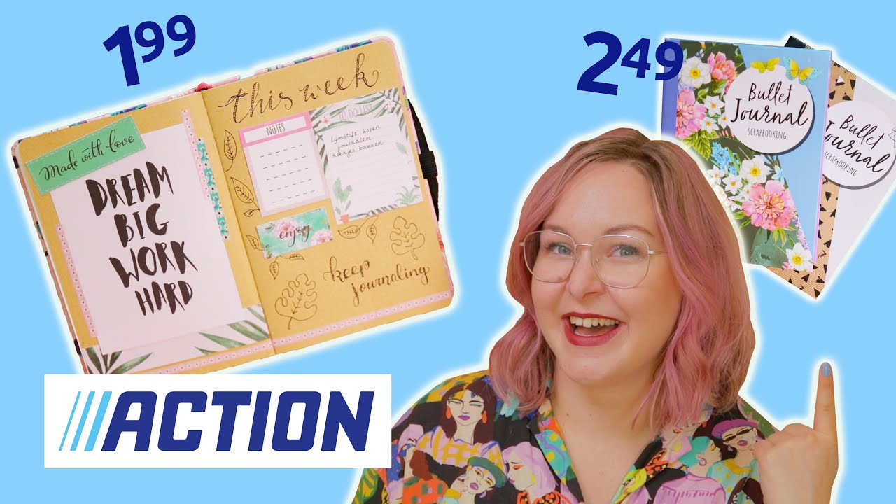ACTION DIY: Bullet Journal Scrapbooking Tips & Inspiratie 📝✨- EliseDingen