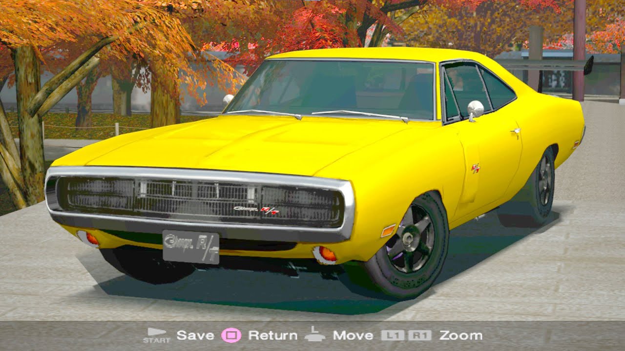 Gran Turismo 4 Dodge Charger 440 R/T '70 (716HP) Le Mans Race