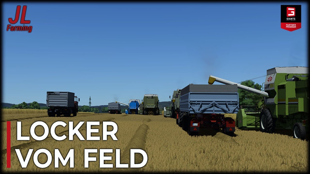 LS25 DDR Ernte wie damals I Fortschritt Drescher im Einsatz | Locker vom FeldI FS25 JL Farming