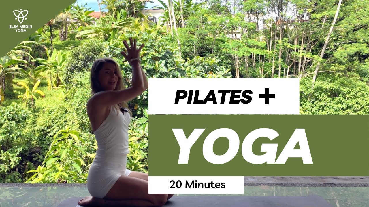 20 Min Morning Yogalates in Bali 🌿