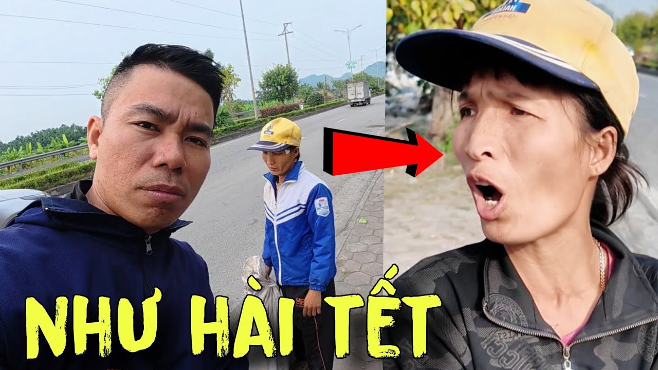 Cười Như Hài Tết Với Cô Gái Nhặt Ve Chai Hài Hước Ở Hải Phòng | Luận Vlog