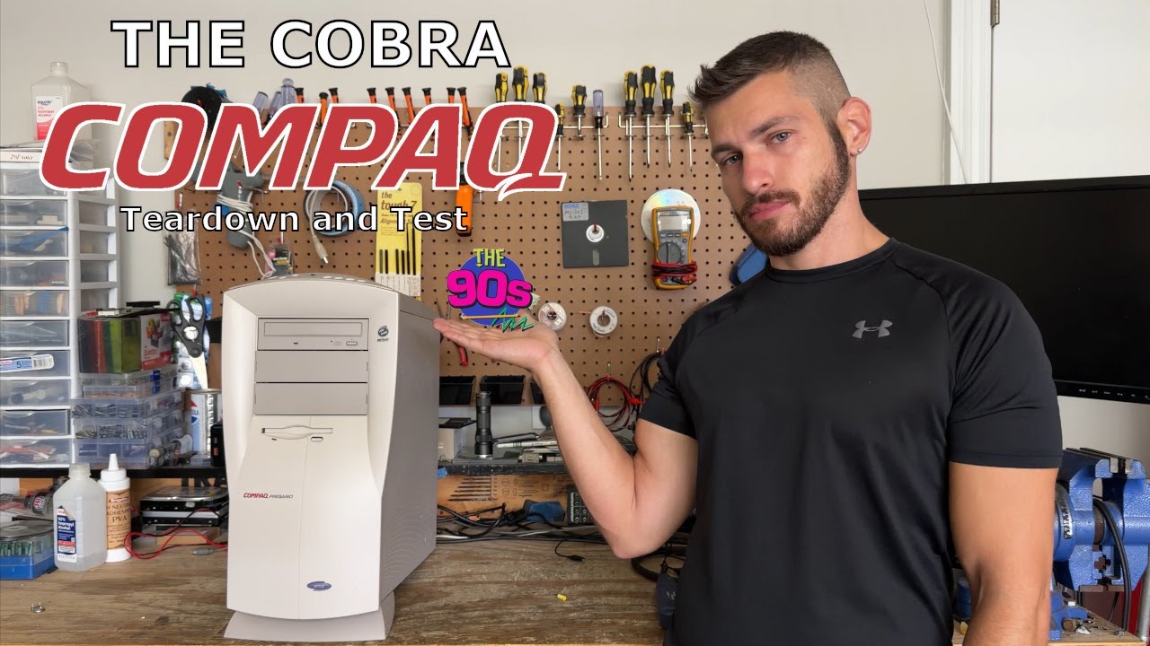 Разборка и тестирование Cobra Compaq (Presario 8702)