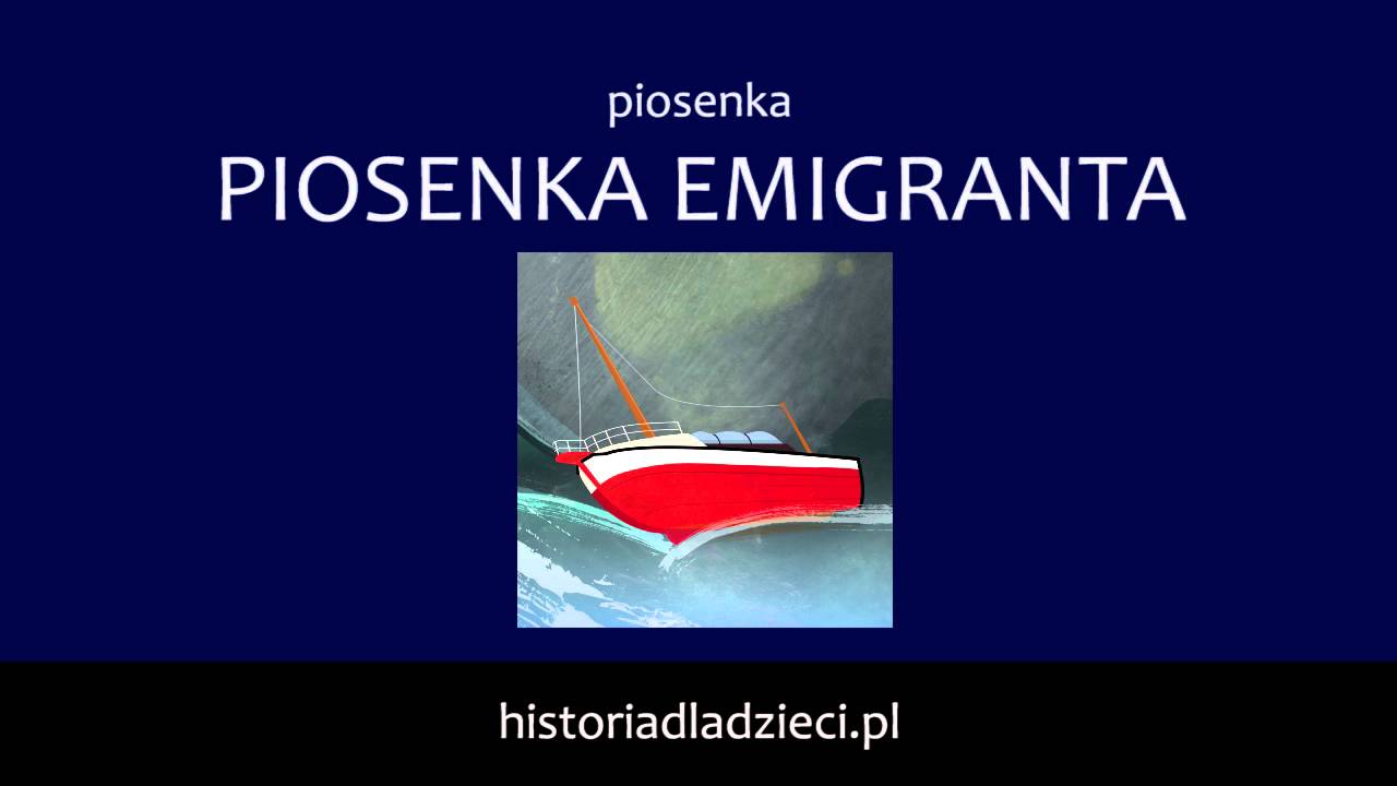 PIOSENKA EMIGRANTA - piosenka do słuchowiska 