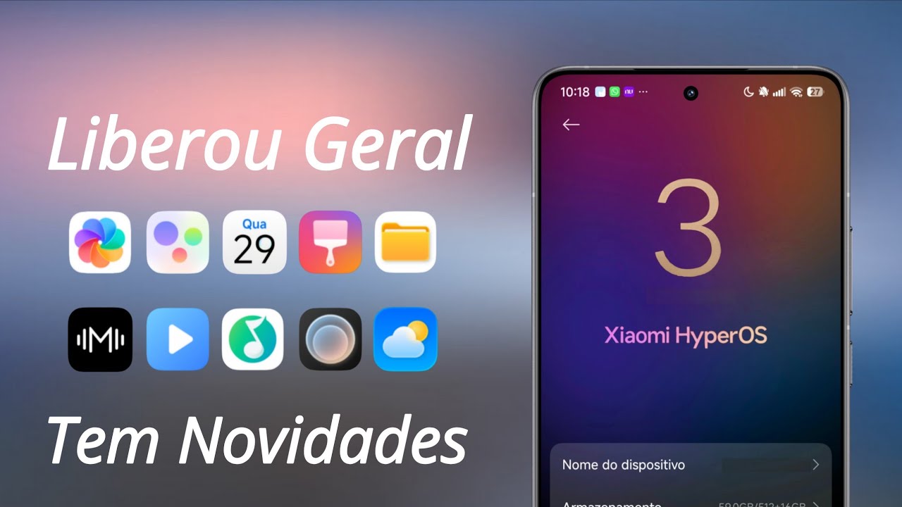Ô Lôko! Liberou Geral E tem Novidadades - HyperOS 3 Apps Atualizados  - Instale Agora