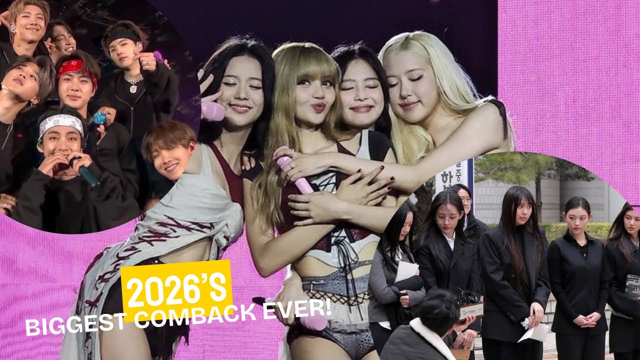 BTS, BLACKPINK & NewJeans 2026 Comeback &ndash; Confirmed K-Pop News #kpop #bts #blackpink #newjeans #army
