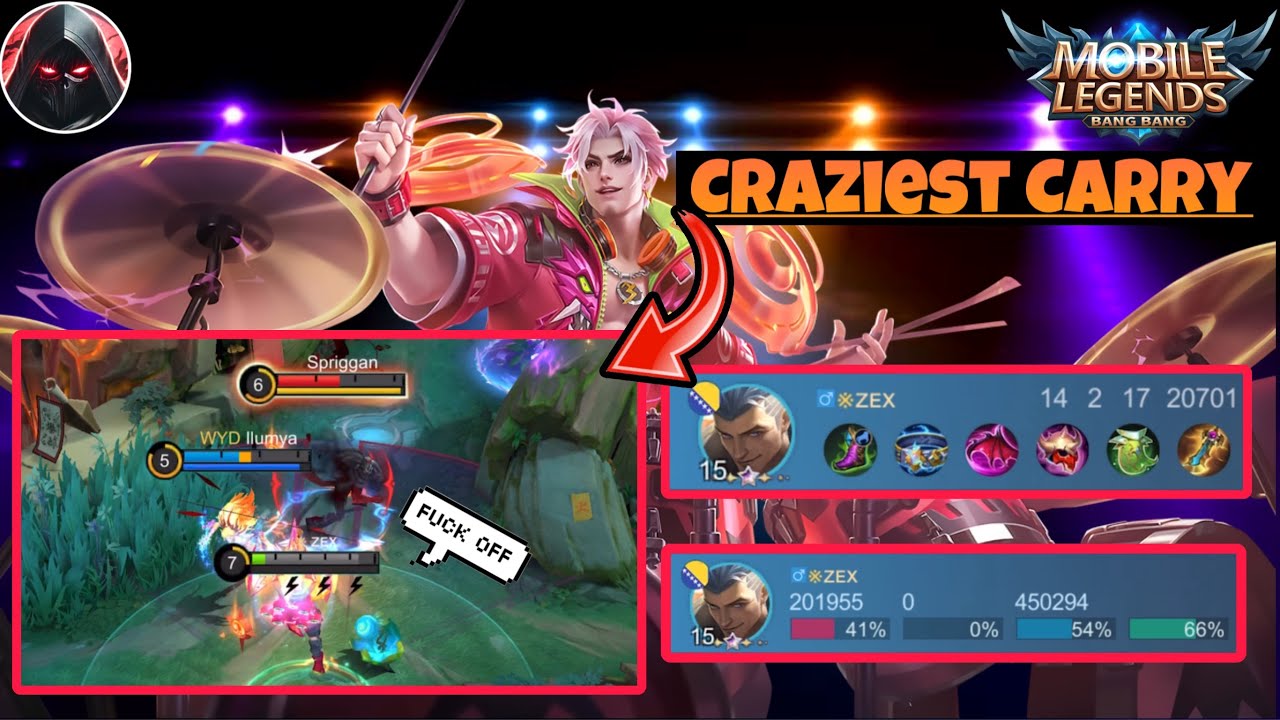 You Will Never Witness A Crazier Solo Carry Jungle Game In Your Life… | Mobile Legends