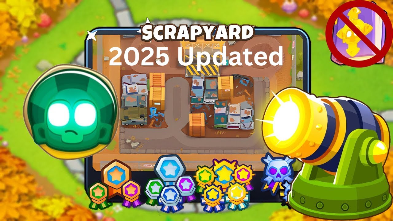 🔥 Scrapyard [Impoppable] Guide | No Monkey Knowledge | BTD 6 (2025 Updated) 🔥