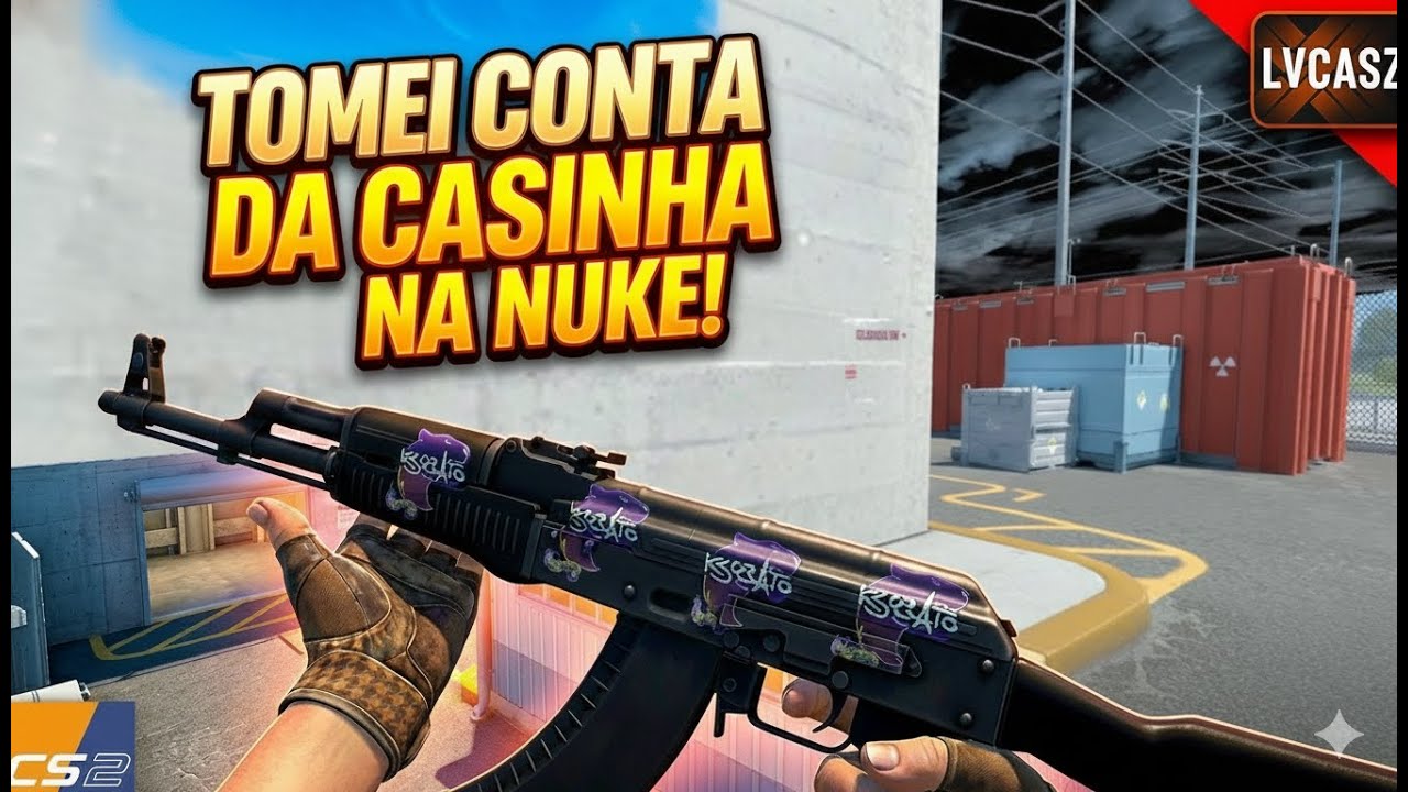 TOMEI CONTA da CASINHA na NUKE!
