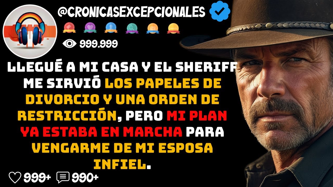 Llegué a mi Casa y el Sheriff me Sirvió los Papeles de Divorcio y una Orden de Restricción, Pero ...