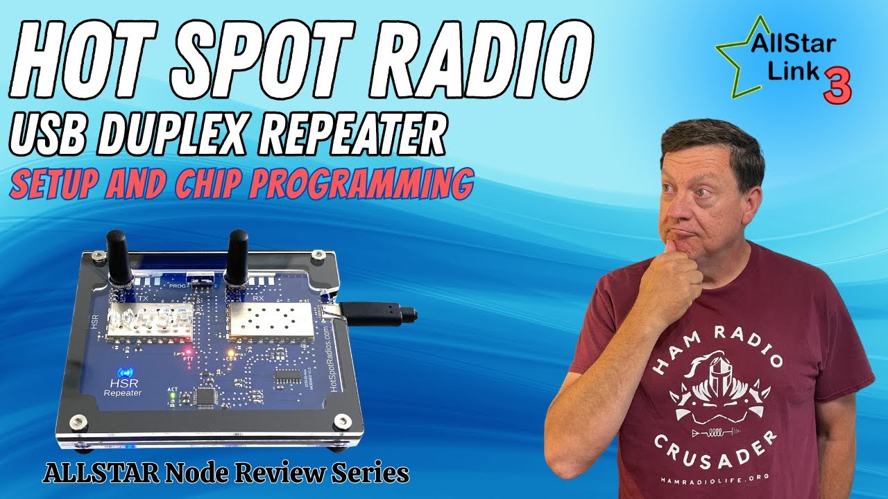 HSR Mini Repeater Review & SA818 Programming