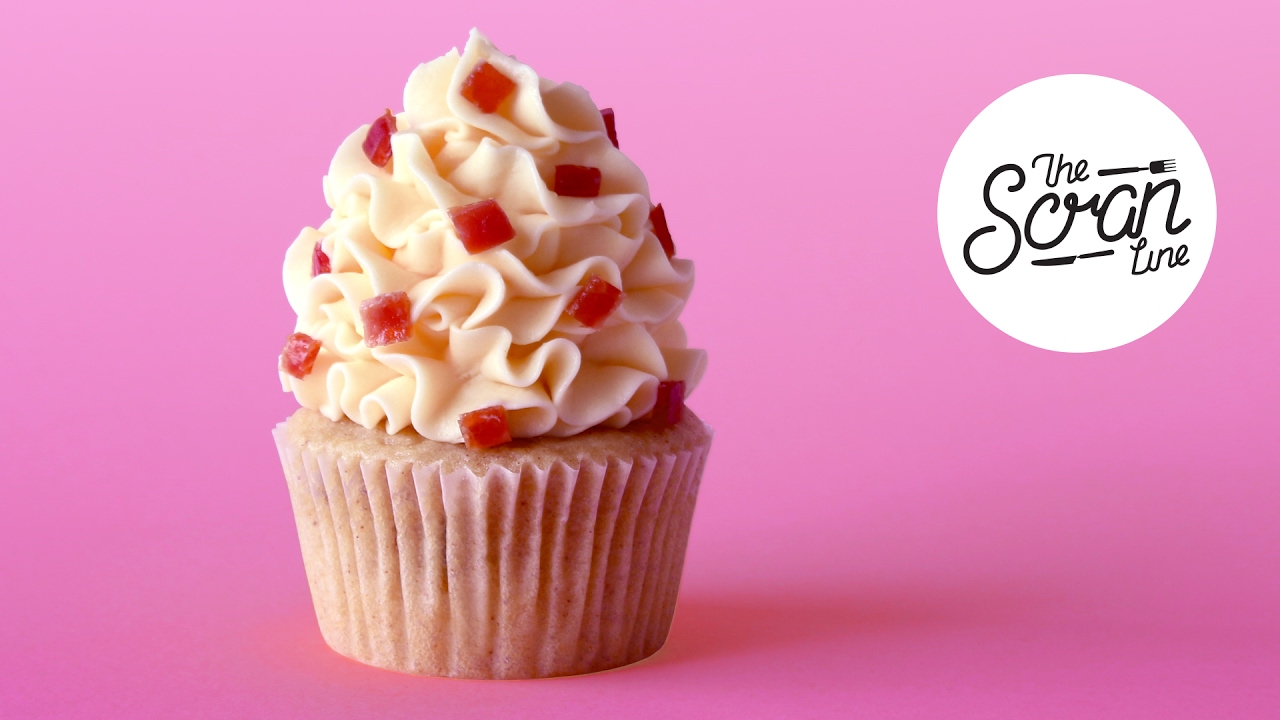 MAPLE BACON CUPCAKES - The Scran Line