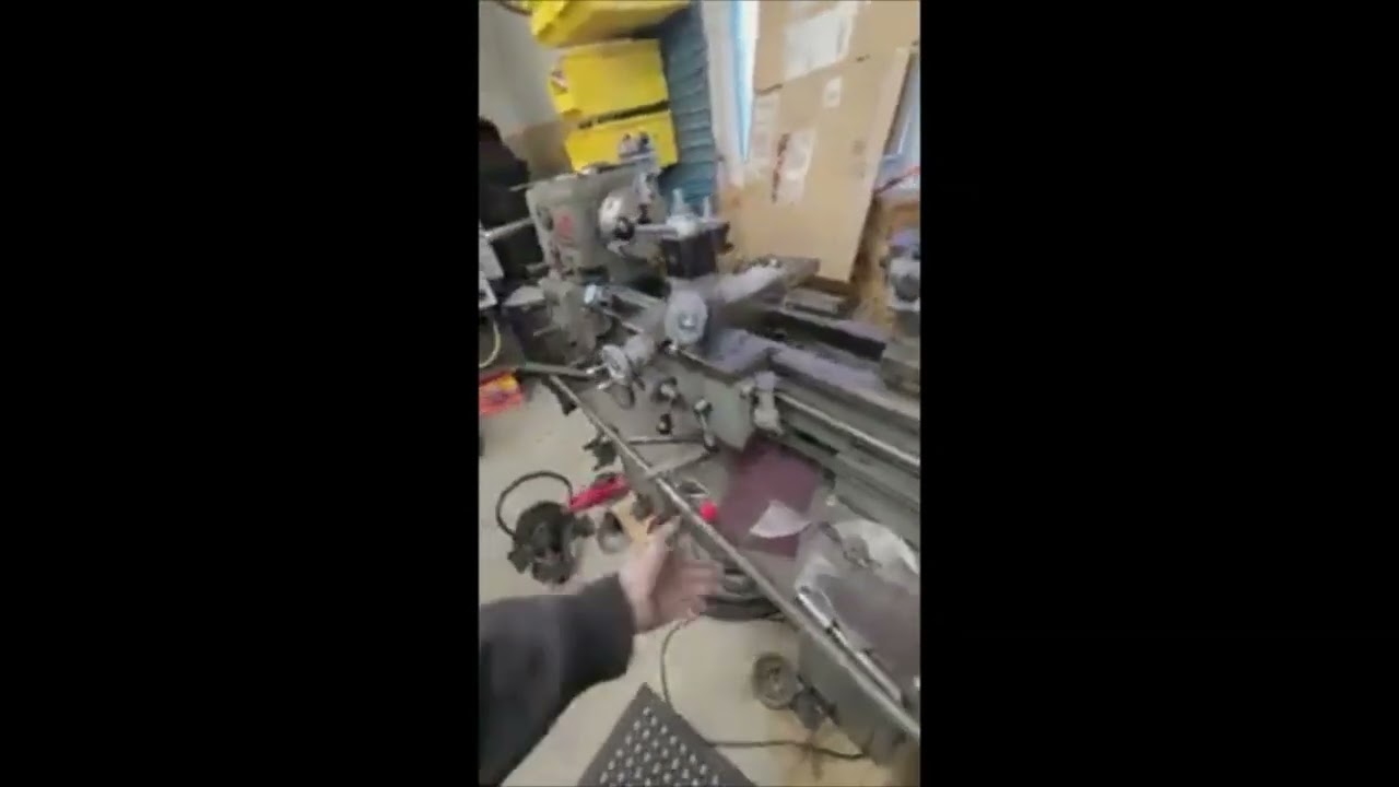 Clausing 5900 Lathe VFD conversion - NO MORE REEVES DRIVE