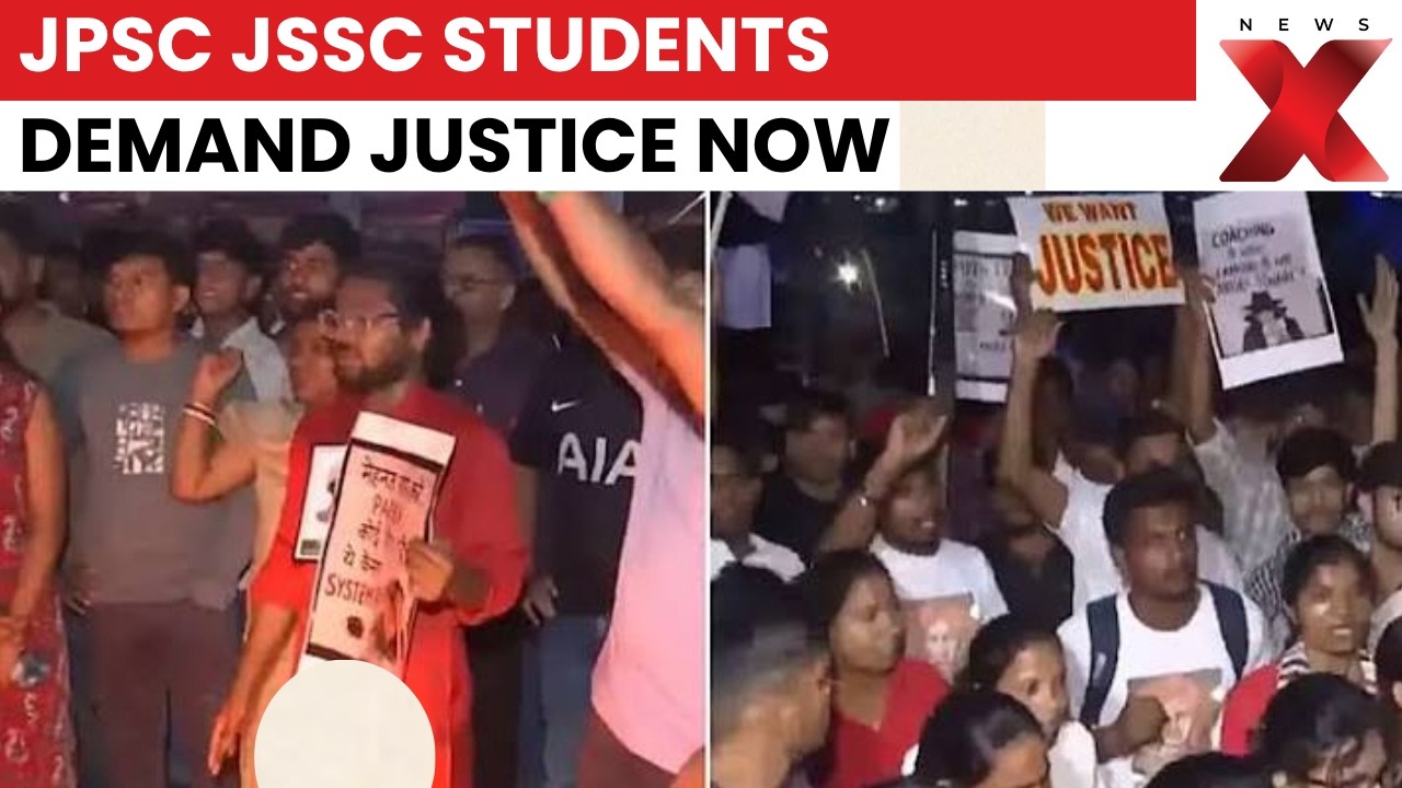 JPSC-JSSC Protest: Ranchi Students Demand CBI Probe, Recruitment Exam Reforms | NewsX