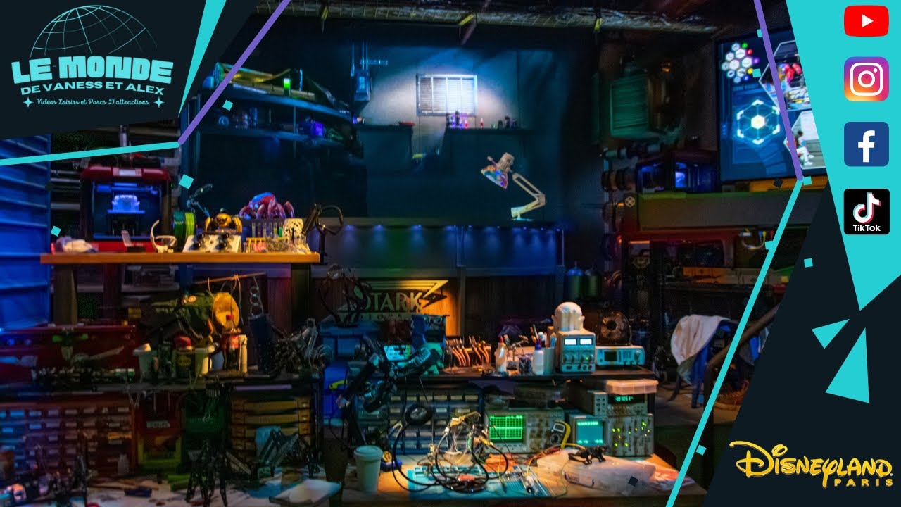 🏰Spider-Man W.E.B Adventure Pré show - Disney 2024🏰