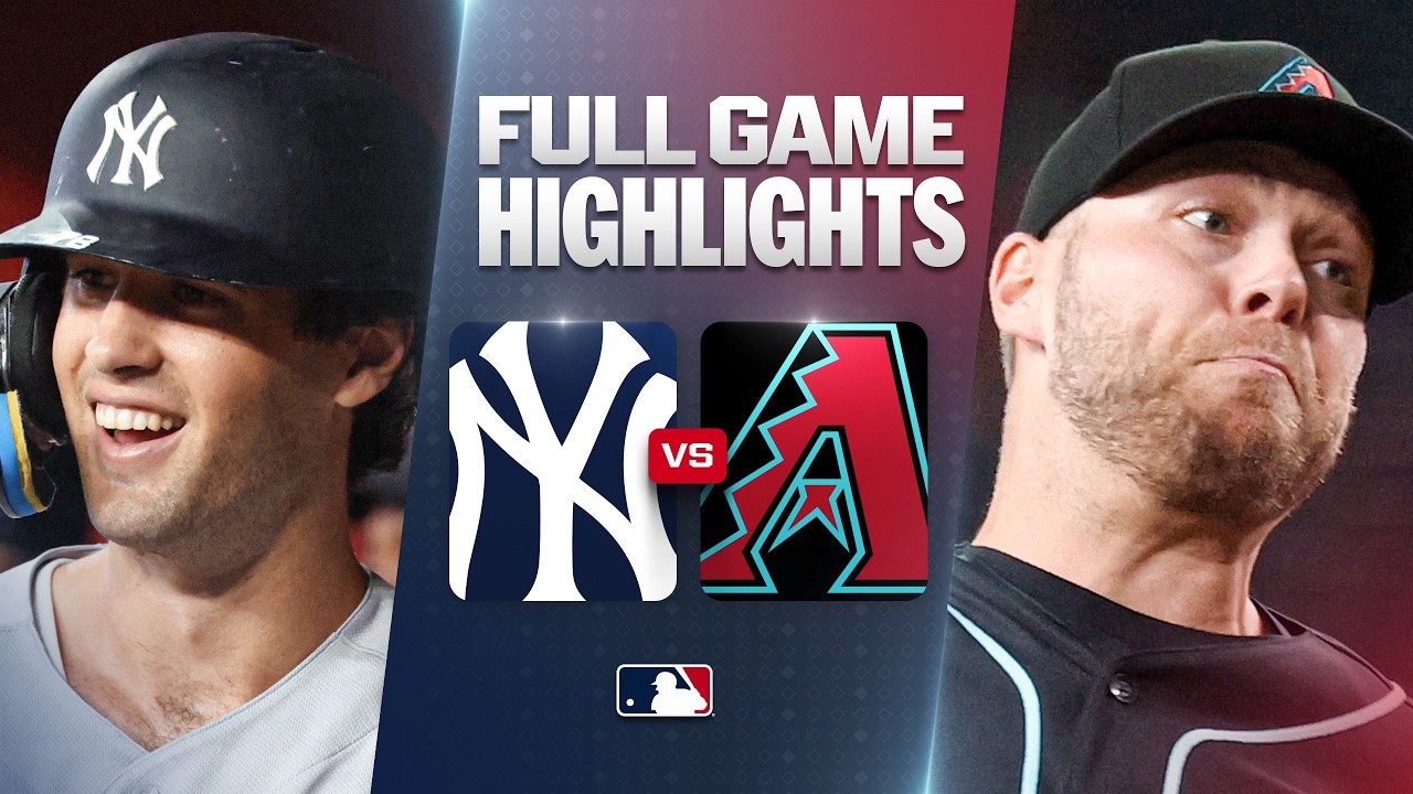 YANKEES против D-BACKS: Официальные лучшие моменты игры (20 сентября) | Сезон MLB 2026