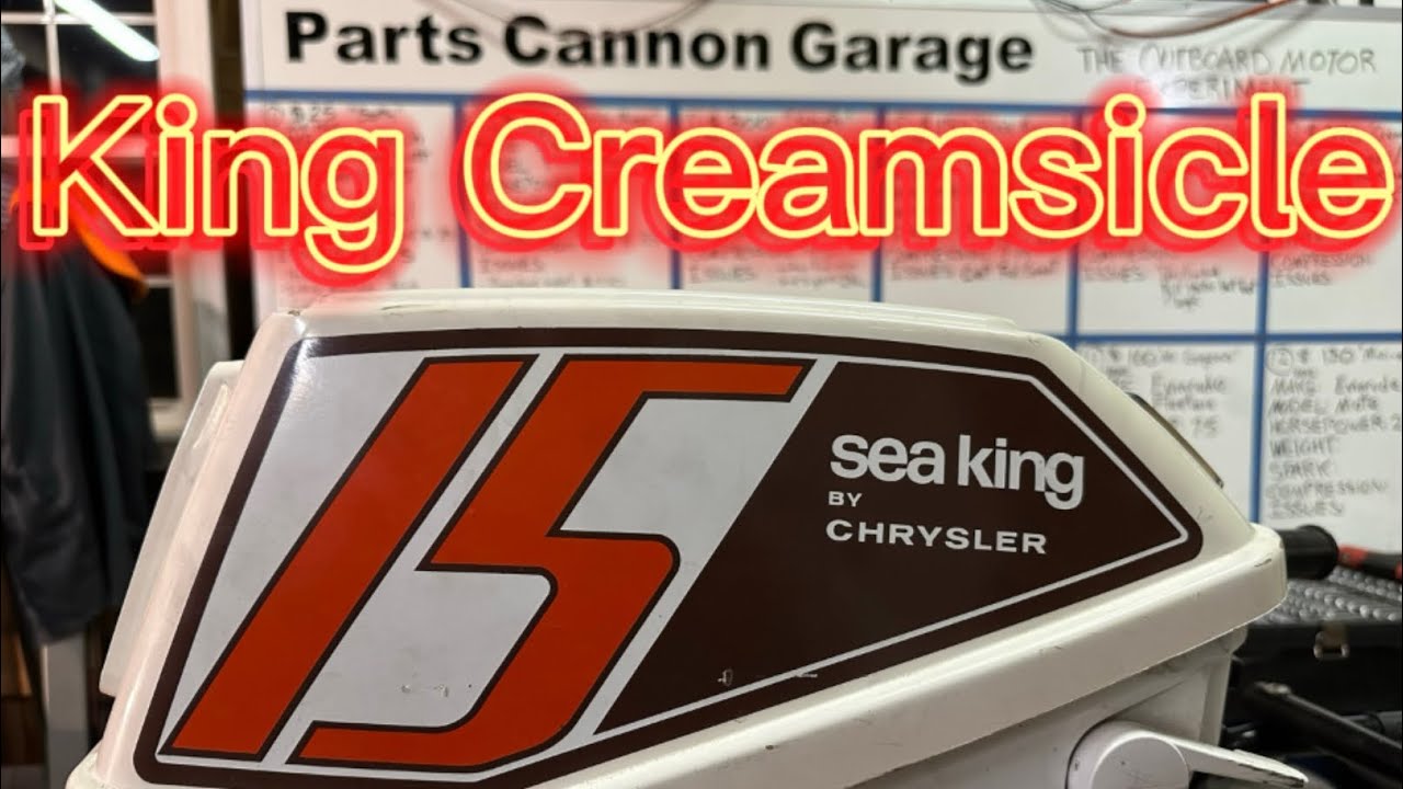 King Creamsicle - Part One - 1979 Sea King 15hp