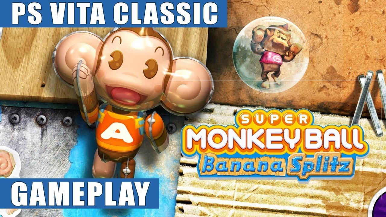 Super Monkey Ball: Banana Splitz PS Vita Gameplay | PS Vita Classic