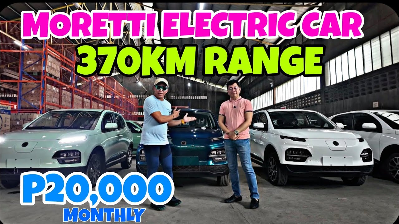 MORETTI ELECTRIC CAR P20,000 FREE COMPRE 330KM RANGE EXPRESSWAY LEGAL