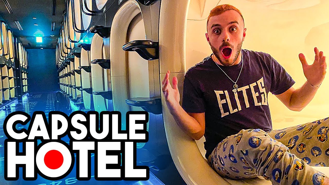 😴DORMO NEL CAPSULE HOTEL DI TOKYO! 🇯🇵