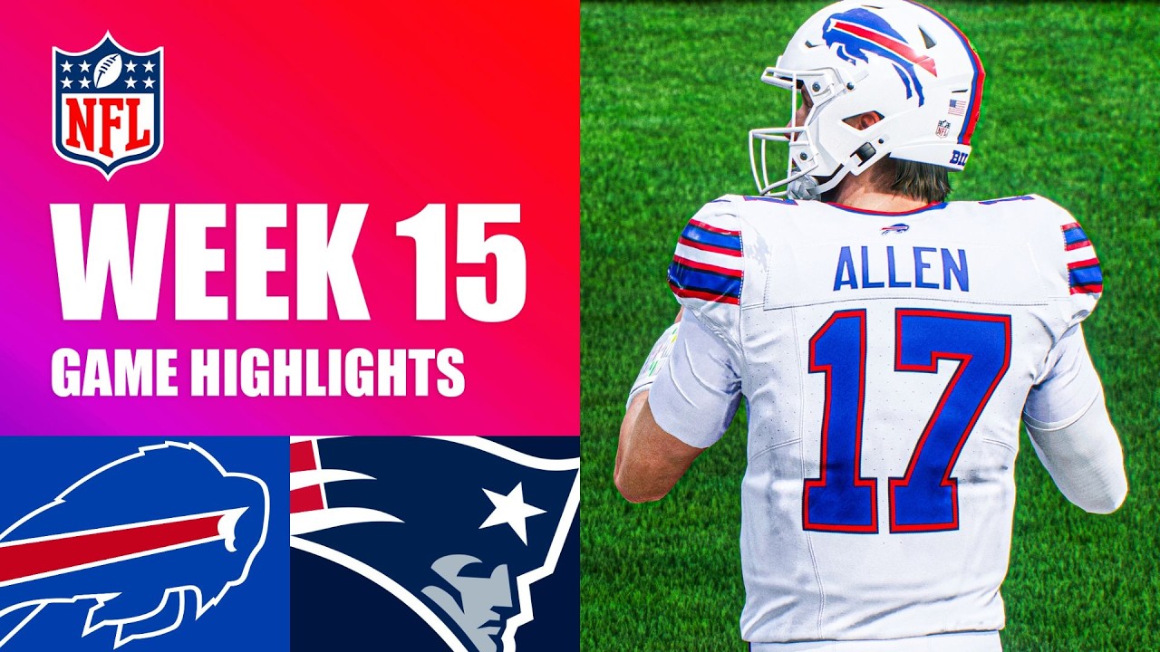 Bills vs. Patriots Week 15 - Madden 26 Simulation Highlights