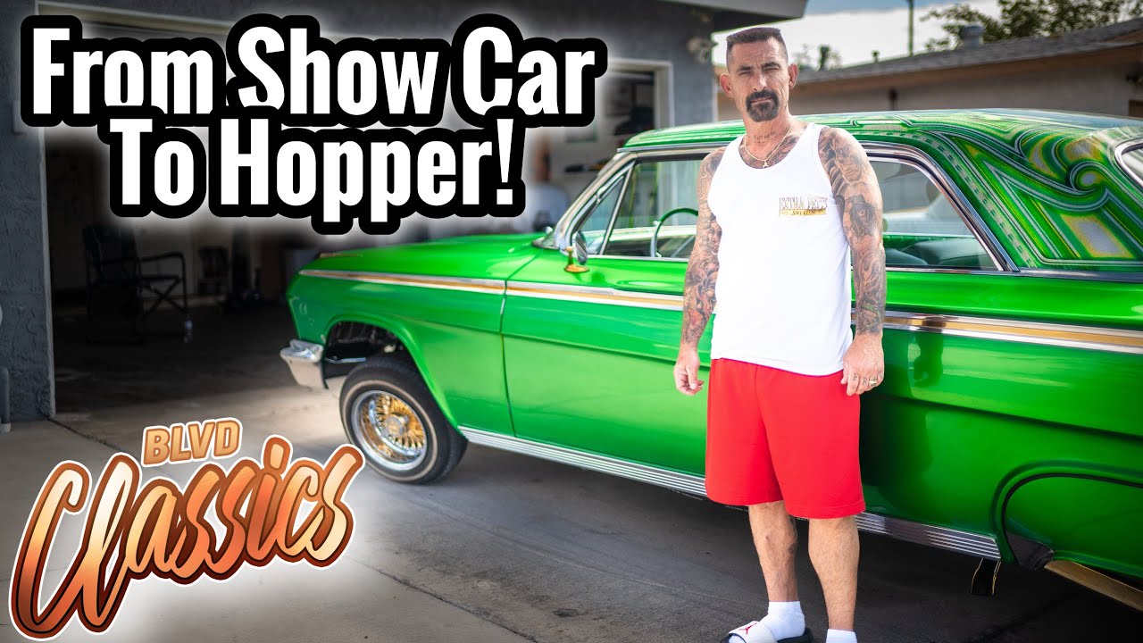 Blvd Classics: ШОУ-КАР Impala 1962 года в лимузине HOPPER & LOWRIDER! «Лягушка», эпизод 15 (Lowri...