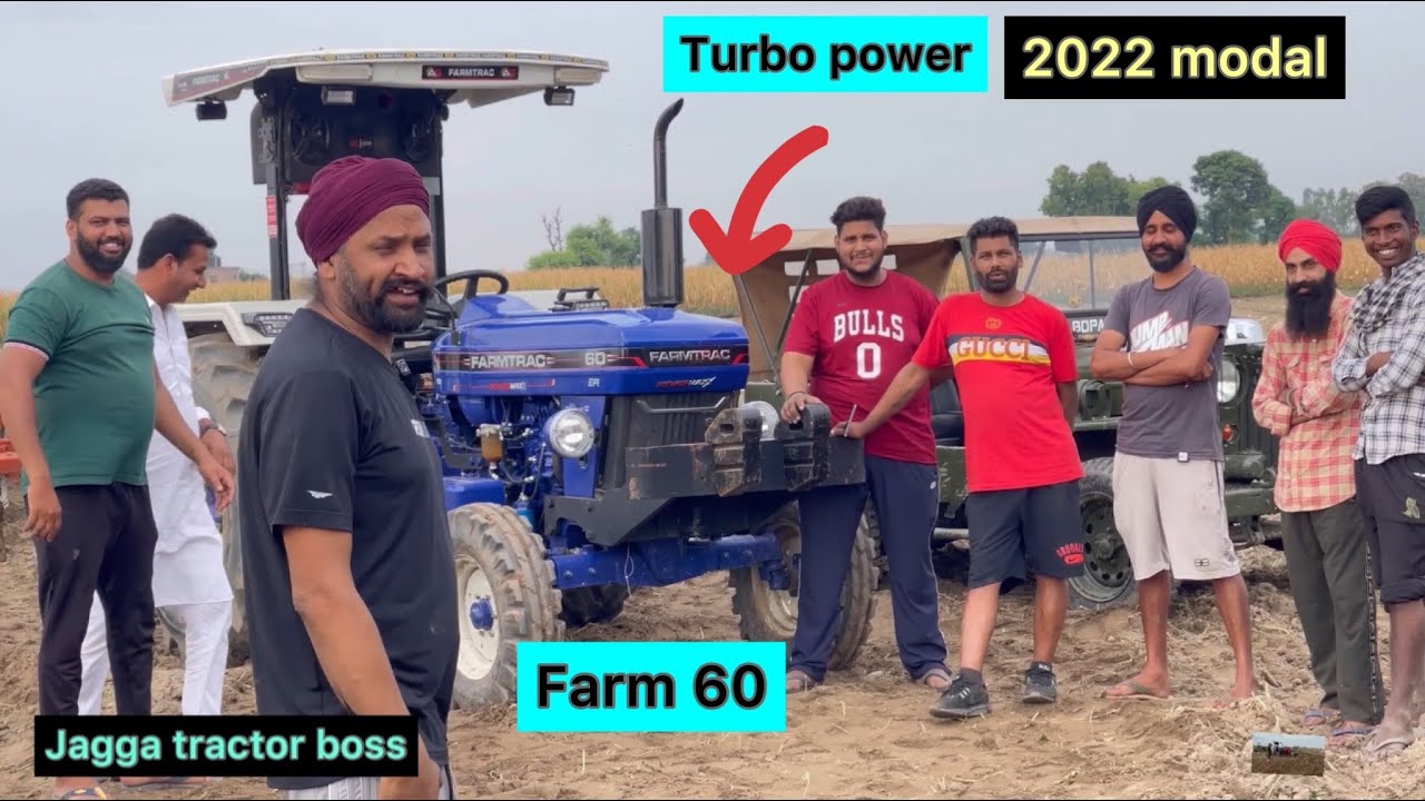 Farm trac 60 simple to turbo power/ turbo modifications modify/ diesel pump modify modifications