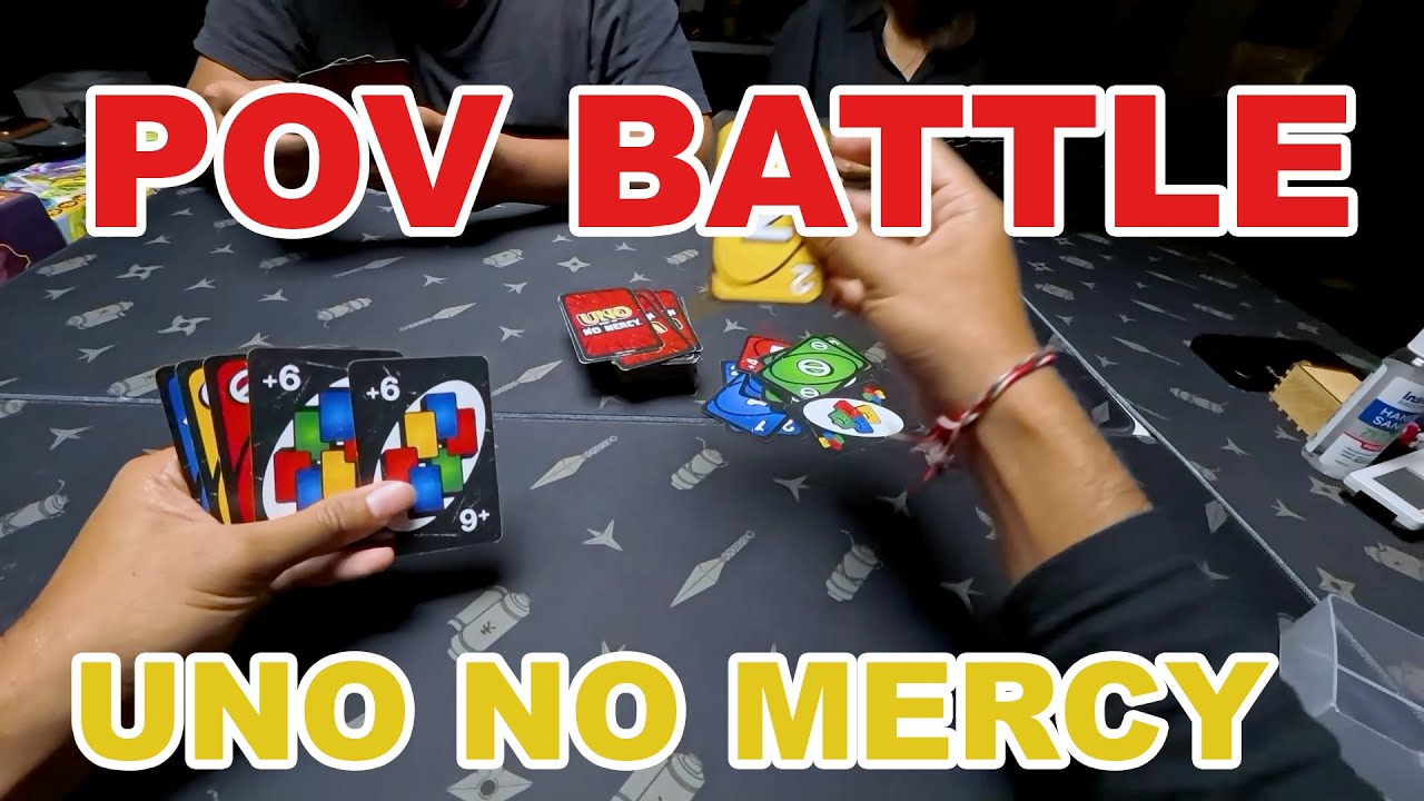 WADUH UNO TIADA AMPUN | UNO NO MERCY POV BATTLE