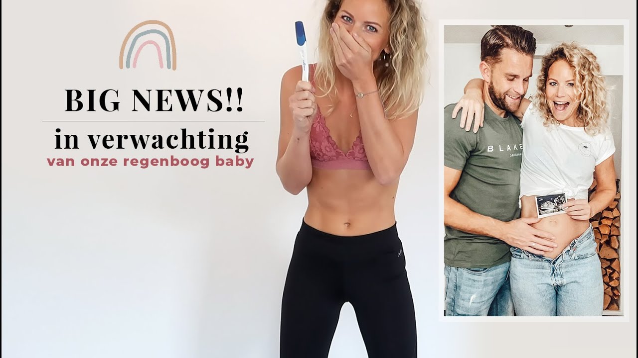 ZWANGER!! IN VERWACHTING VAN ONZE REGENBOOGBABY🌈✨