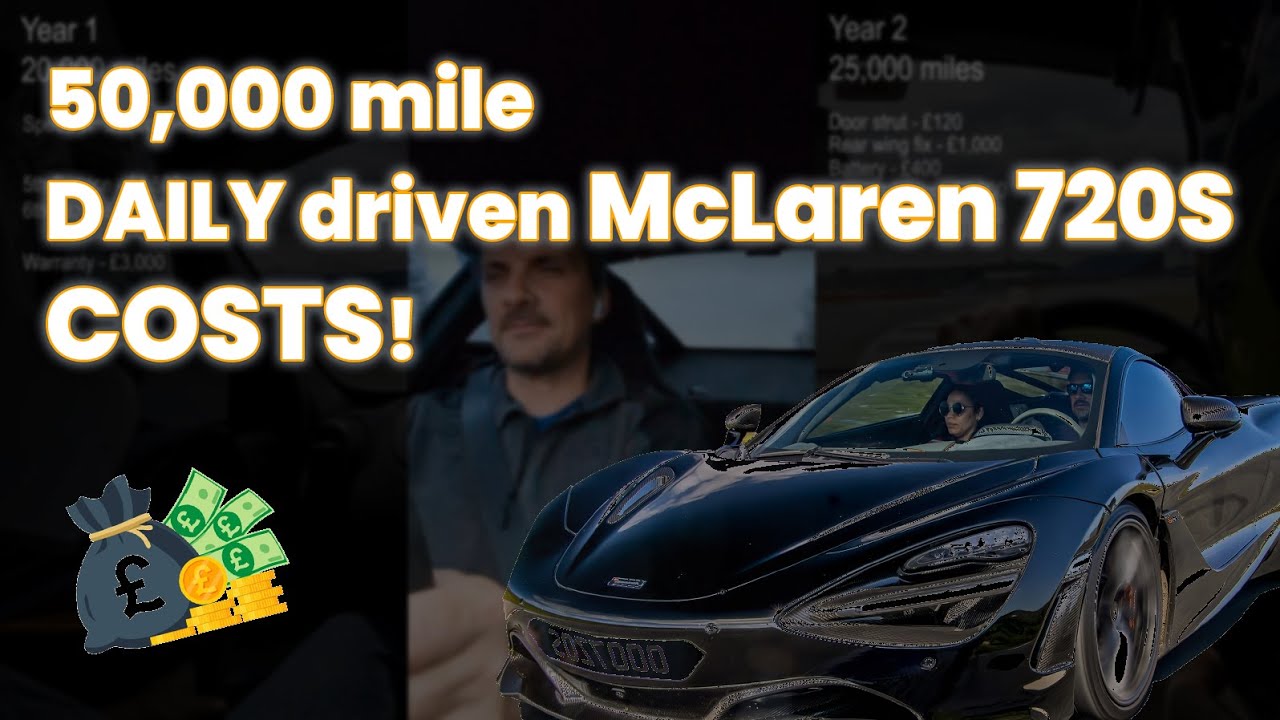 50 000 миль на McLaren 720S — РАСХОДЫ на ежедневную эксплуатацию!