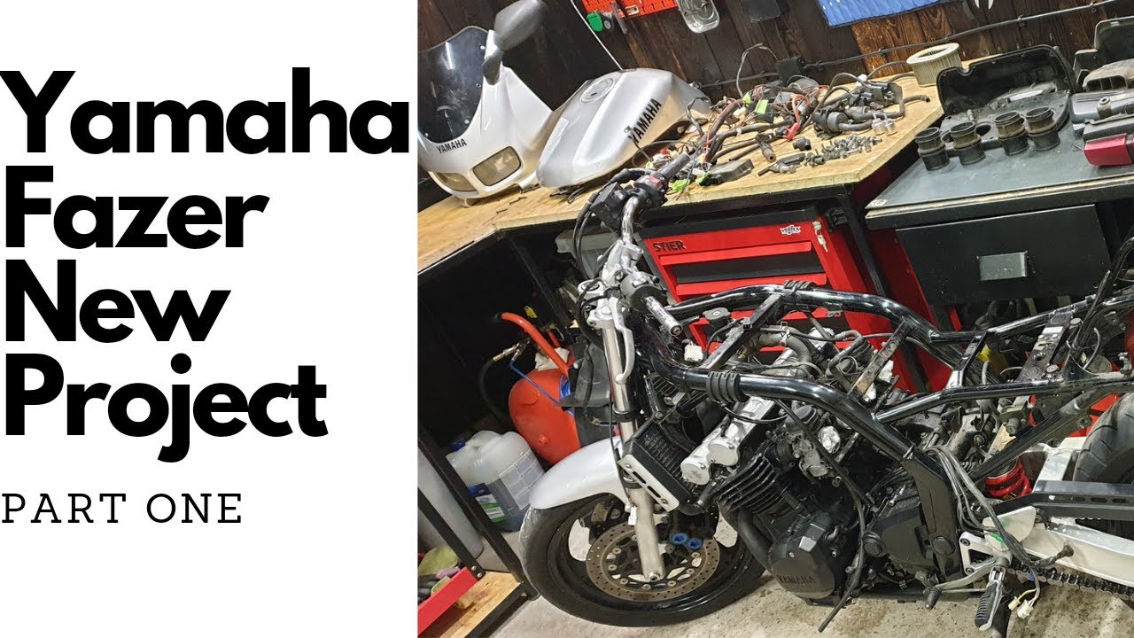 Custom, Scrambler,  Cafe Racer?  Project Yamaha Fazer FZS 600 part one, Disassembly