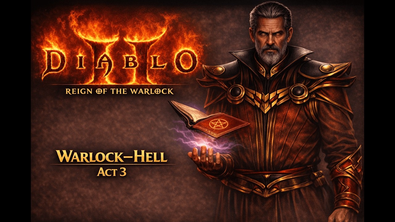 Chill D2R - Chaos Warlock - Hell - Act 3