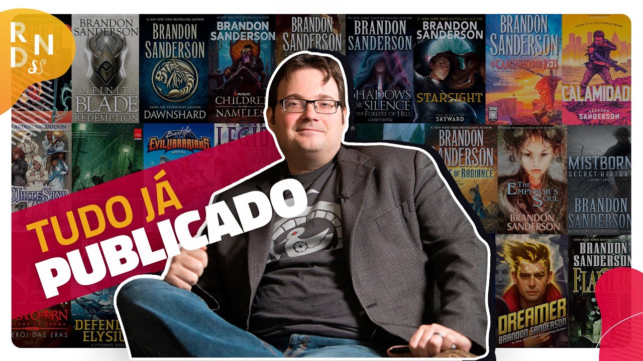 TODOS OS LIVROS DO BRANDON SANDERSON | Resenhando Sonhos