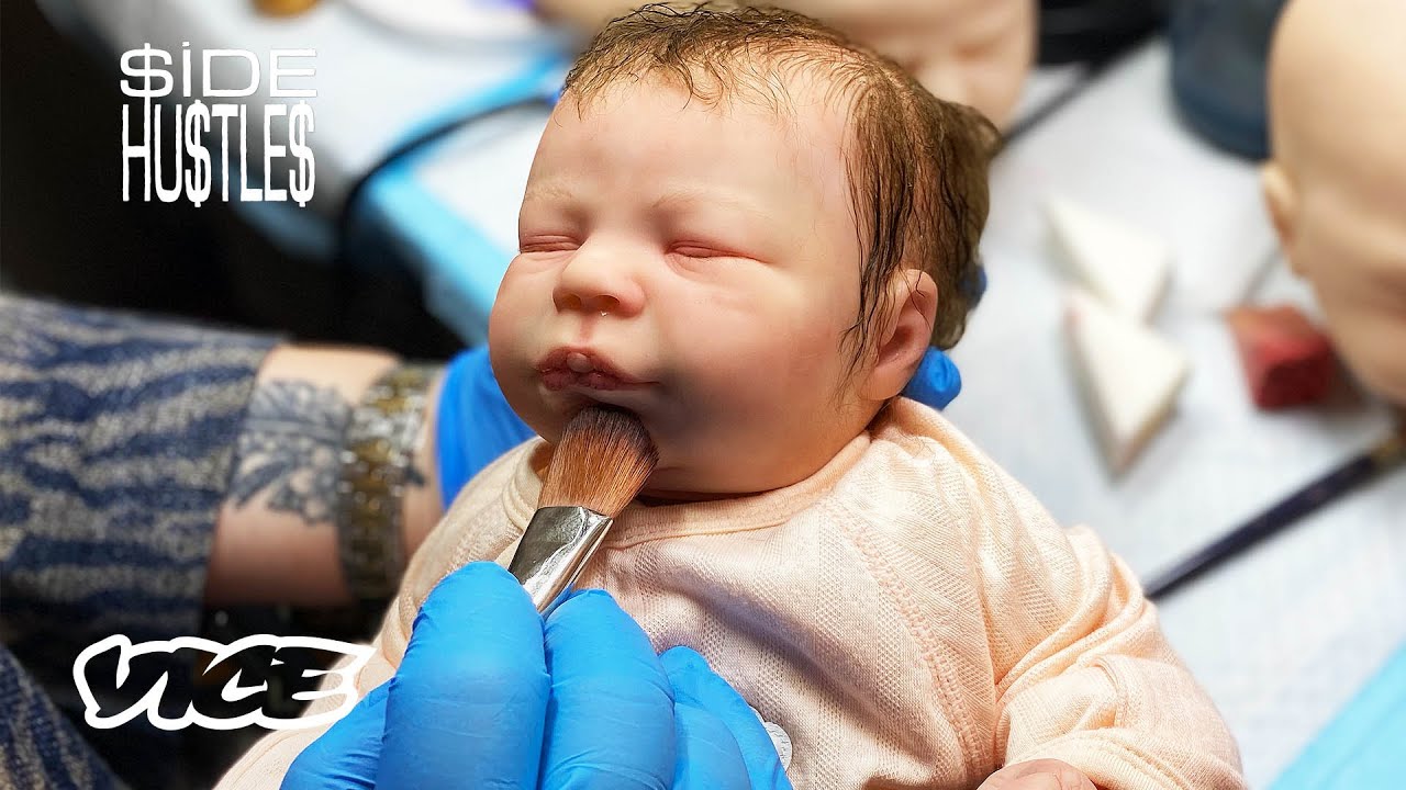 Making $600 Reborn Babies for Grieving Mothers | Side Hustles