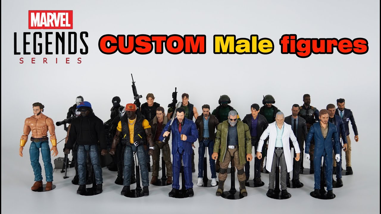 Marvel Legends CUSTOM Male figures